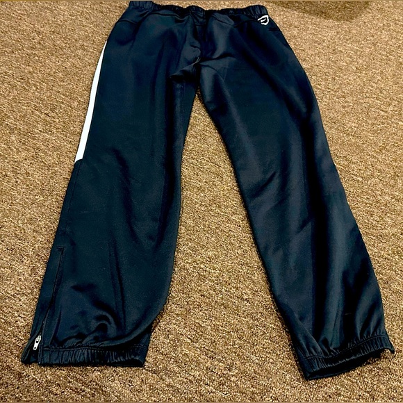 EUC Dri-Fit M Mens Athletic black track pants jogger bottoms - Picture 2 of 7